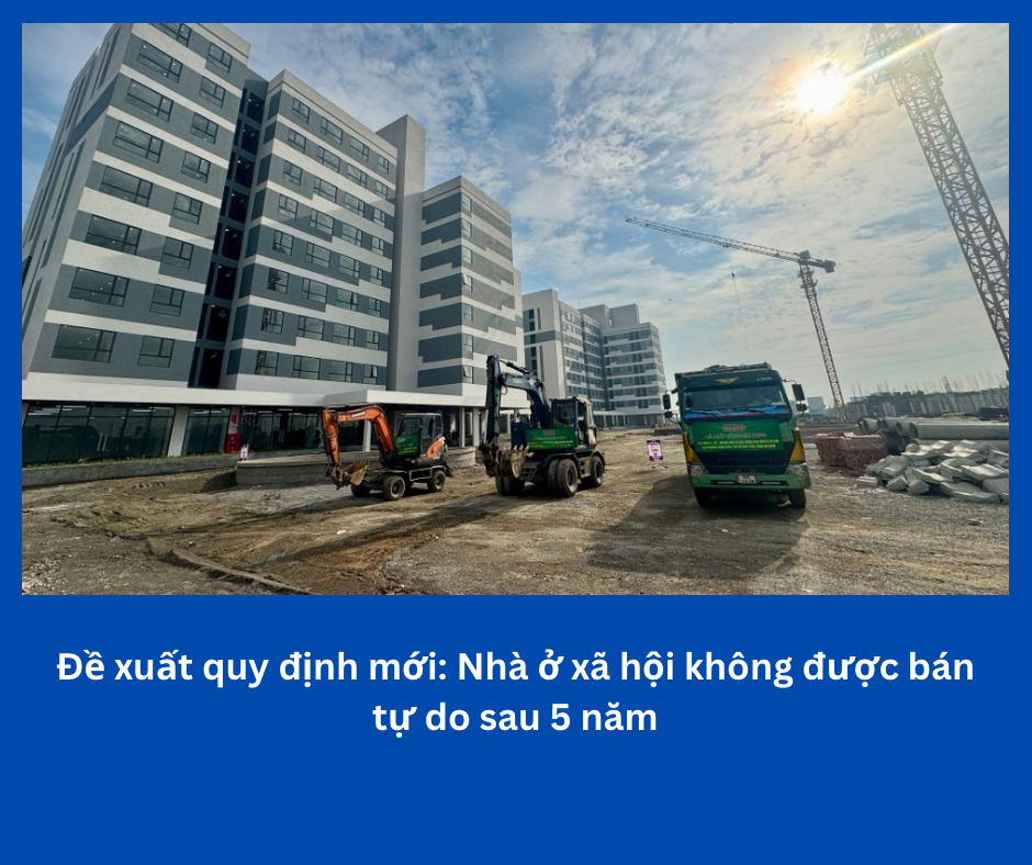 Đóng cửa “lướt sóng” NOXH: Sau 5 năm vẫn không được bán cho người trả giá cao nhé! - 1