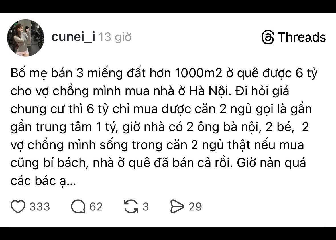 ‼️Cầm 6 tỷ bố mẹ bán đất quê cho, ngỡ ngàng trước hiện thực Thủ đô 💔 - 1