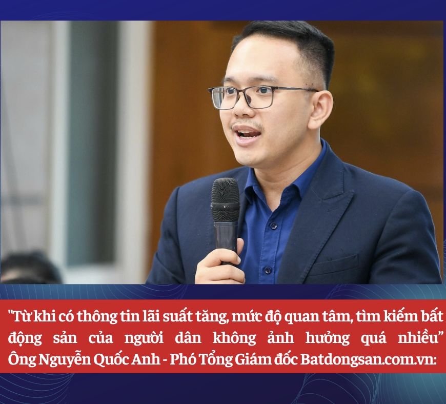 Từ khi có thông tin lãi suất tăng, mức độ quan tâm, tìm kiếm bất động sản của người dân không ảnh hưởng quá nhiều: Thế mới biết, dân có nhiều tiền 😁 - 1