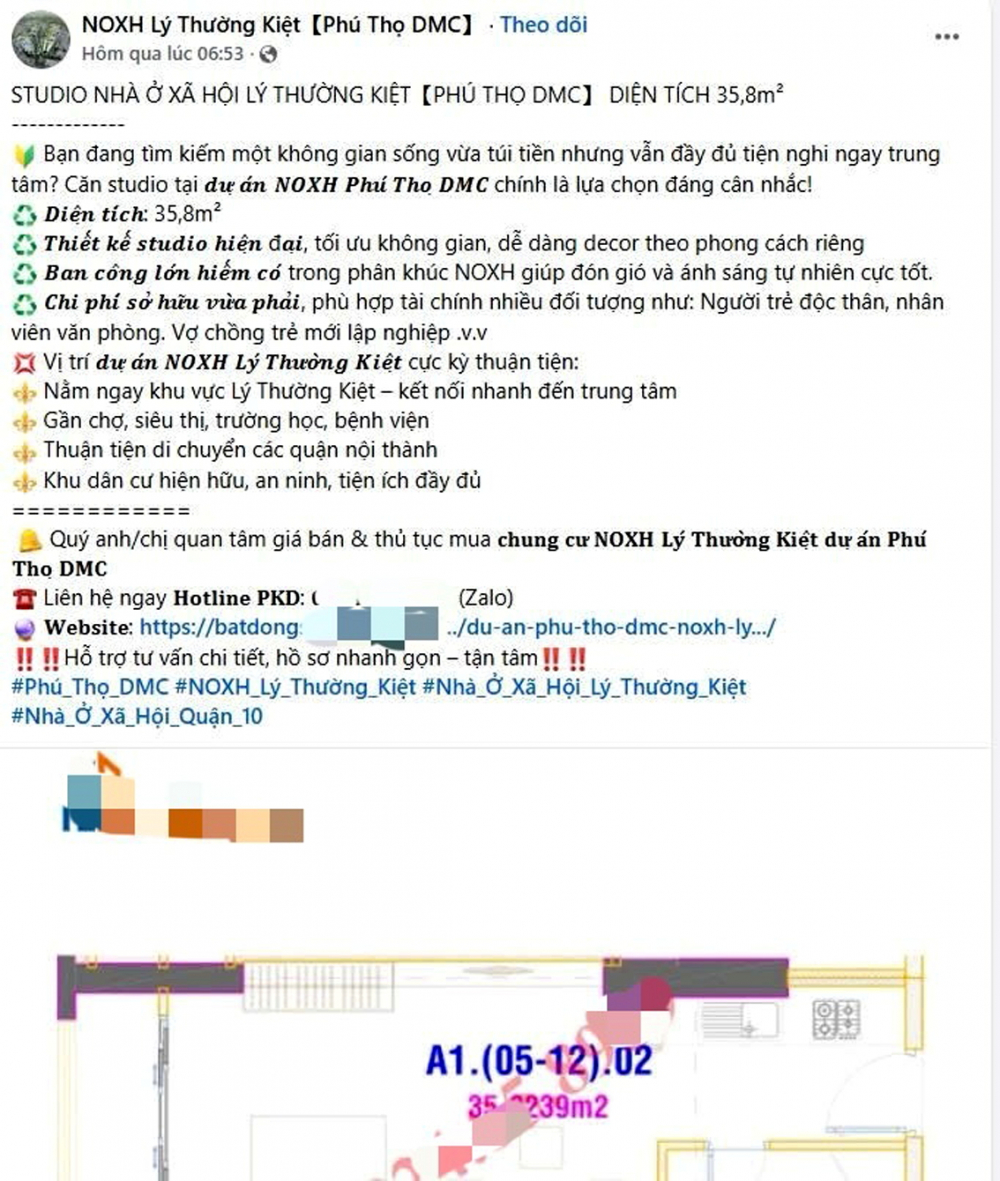 Hơn 12.000 hồ sơ tranh hơn 100 căn nhà ở xã hội Lý Thường Kiệt hot hòn họt tại TP.HCM, quái lạ thế nào vẫn có "cò" rao bán suất chênh trên mạng 🧐 - 1