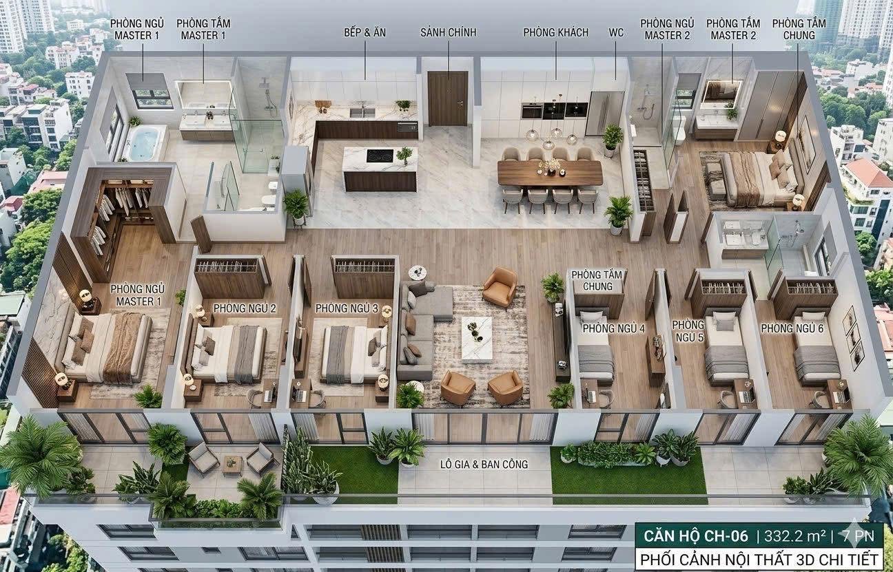 ⁉️Gần 40 tỷ cho căn chung cư 7PN tại Mipec Tố Hữu? - 1