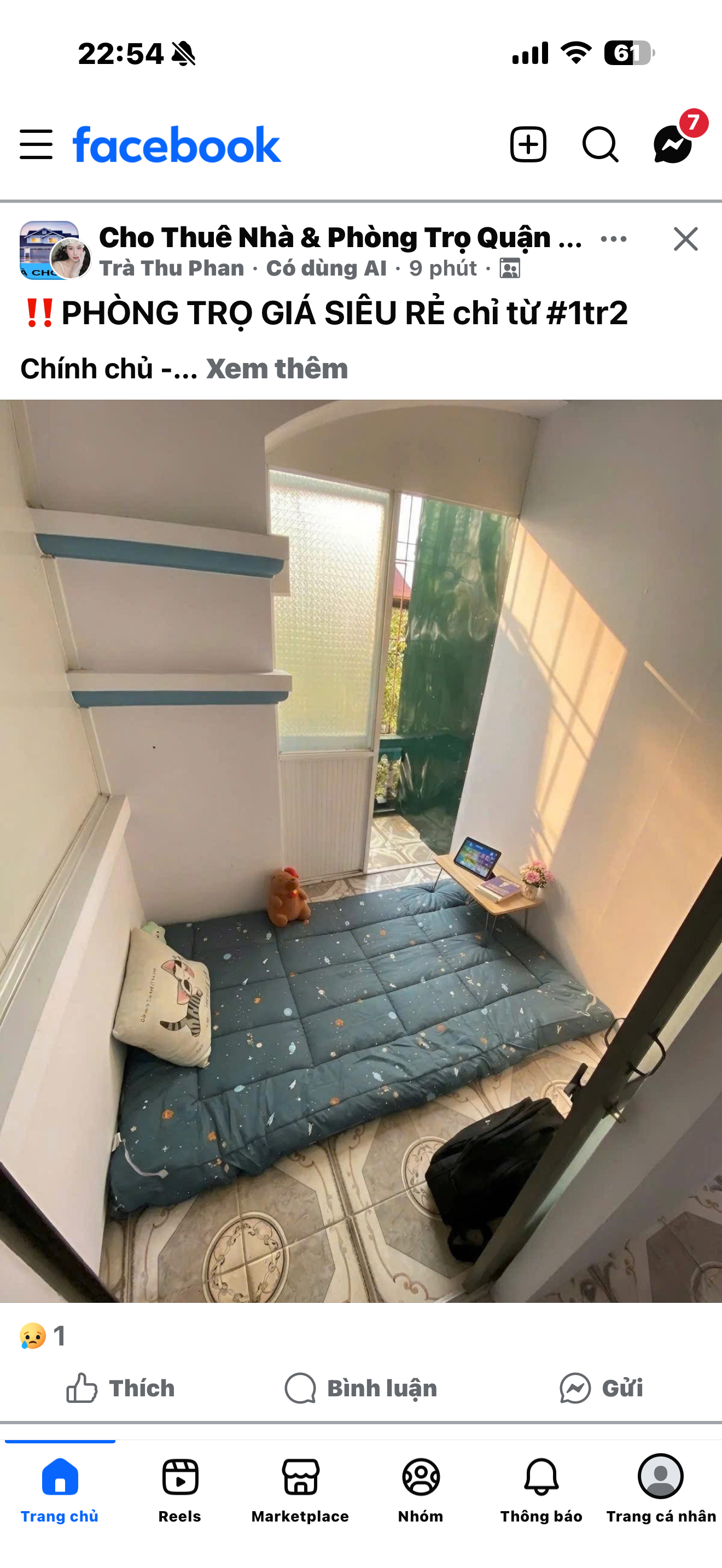 Phòng trọ Hà Nội: rẻ thật… nhưng nhìn xong cũng muốn hỏi lại “ở kiểu gì?” - 1