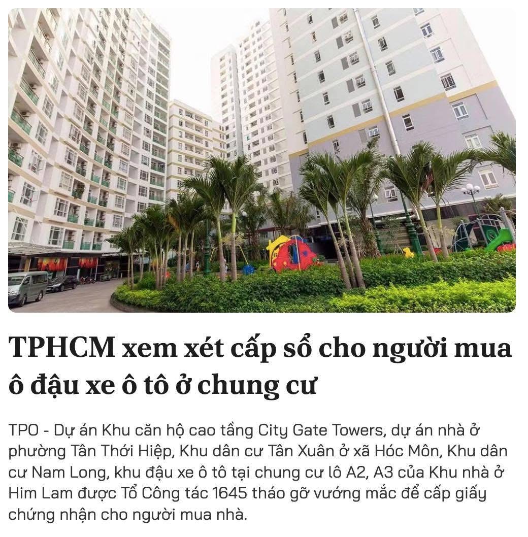 Chuẩn bị tới thời kỳ đi mua chung cư mà cái được hỏi nhiều nhất không phải căn mấy phòng ngủ, mà là có sổ hồng chỗ đỗ ô tô không? 😅 - 1
