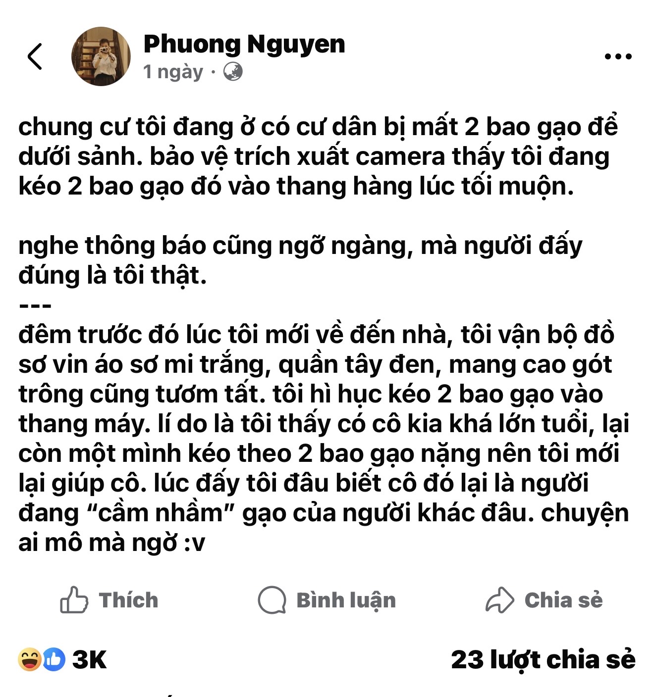 Câu chuyện bi hài khi ở chung cư, chắc ai đọc xong cũng phải cười như tui! - 1