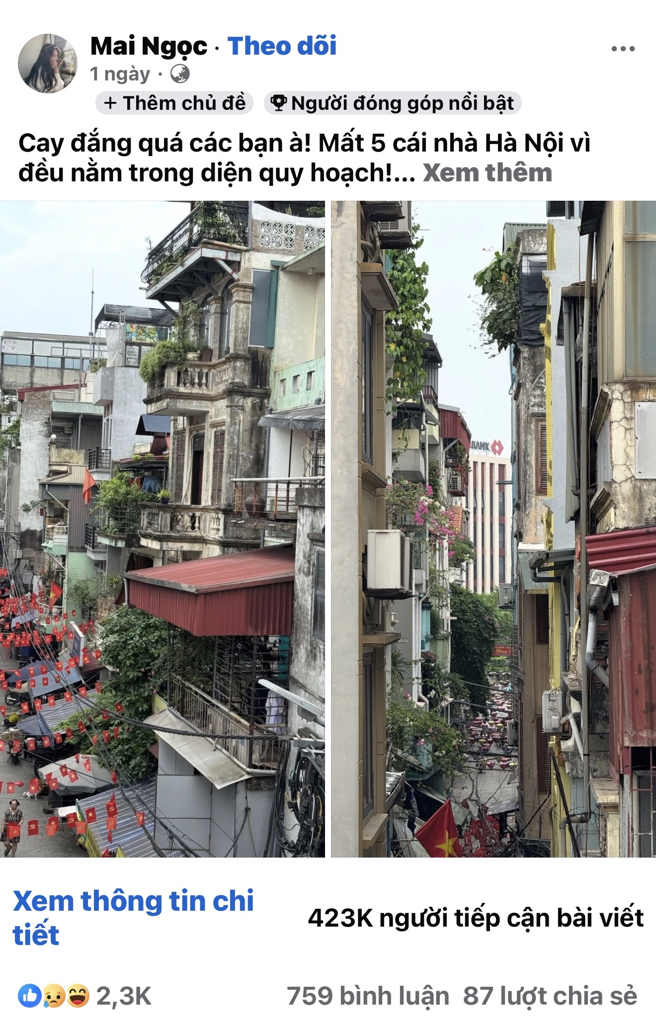 Thời buổi bây giờ, có những người đã có cả 5 căn nhà Hà Nội rồi… vẫn mất ngủ như thường - 1