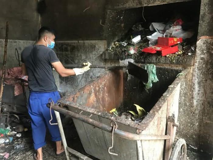 Còn bác nào đang ở chung cư xả rác bằng đường ống không? - 1