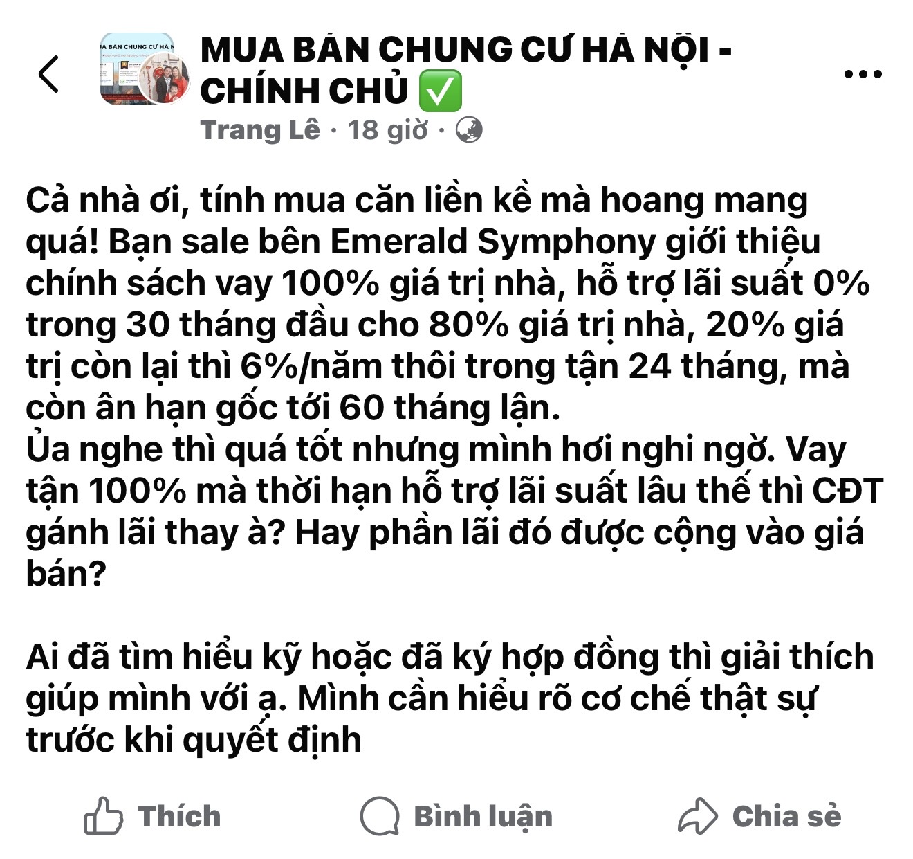 "Bánh vẽ tài chính" hay món hời bất động sản khi vay 100% mà được hỗ trợ lãi suất quá lâu? - 1