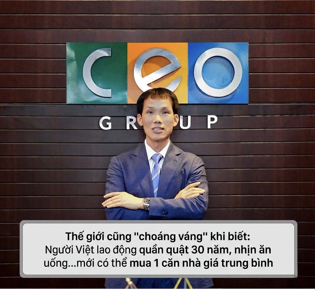 Thế giới cũng "choáng váng" khi biết: Người Việt lao động quần quật 30 năm, nhịn ăn uống...mới có thể mua 1 căn nhà giá trung bình - 1