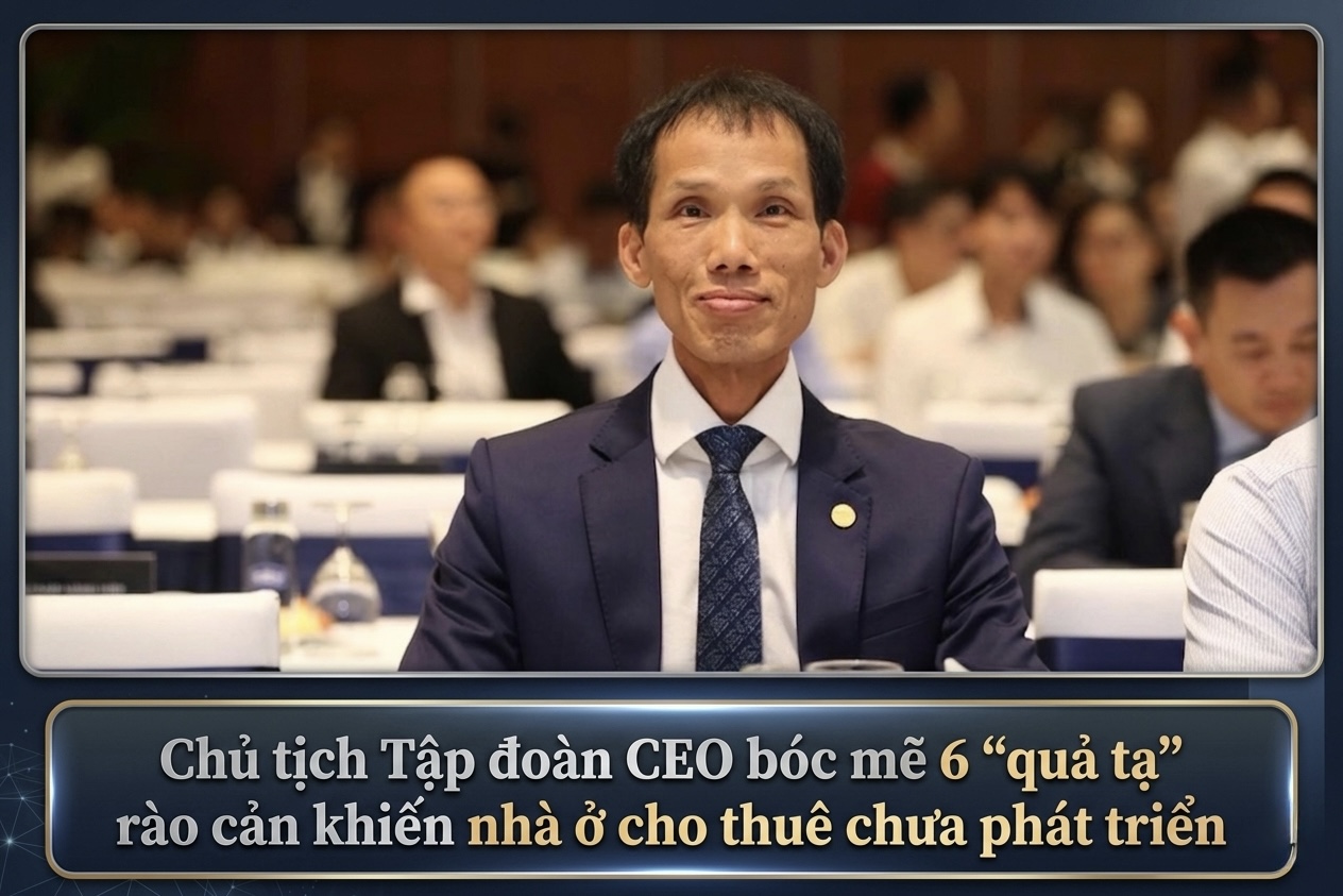 Chủ tịch Tập đoàn CEO bóc mẽ 6 "quả tạ" rào cản khiến nhà ở cho thuê chưa phát triển - 1