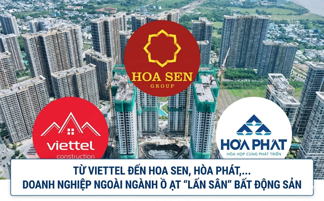 Cuộc đổ bộ vào địa ốc của các ông lớn ngoài ngành - 1