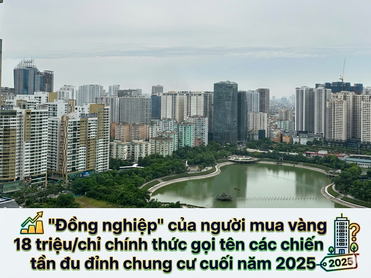 "Đồng nghiệp" của người mua vàng 18 triệu/chỉ chính thức gọi tên các chiến thần đu đỉnh chung cư cuối năm 2025 - 1
