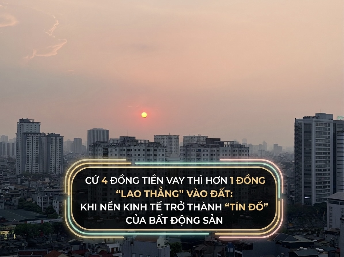 Nền kinh tế dường như đang dồn hết tâm huyết và tiền bạc vào việc xây nhà, làm khu đô thị và tích lũy tài sản đất đai - 1