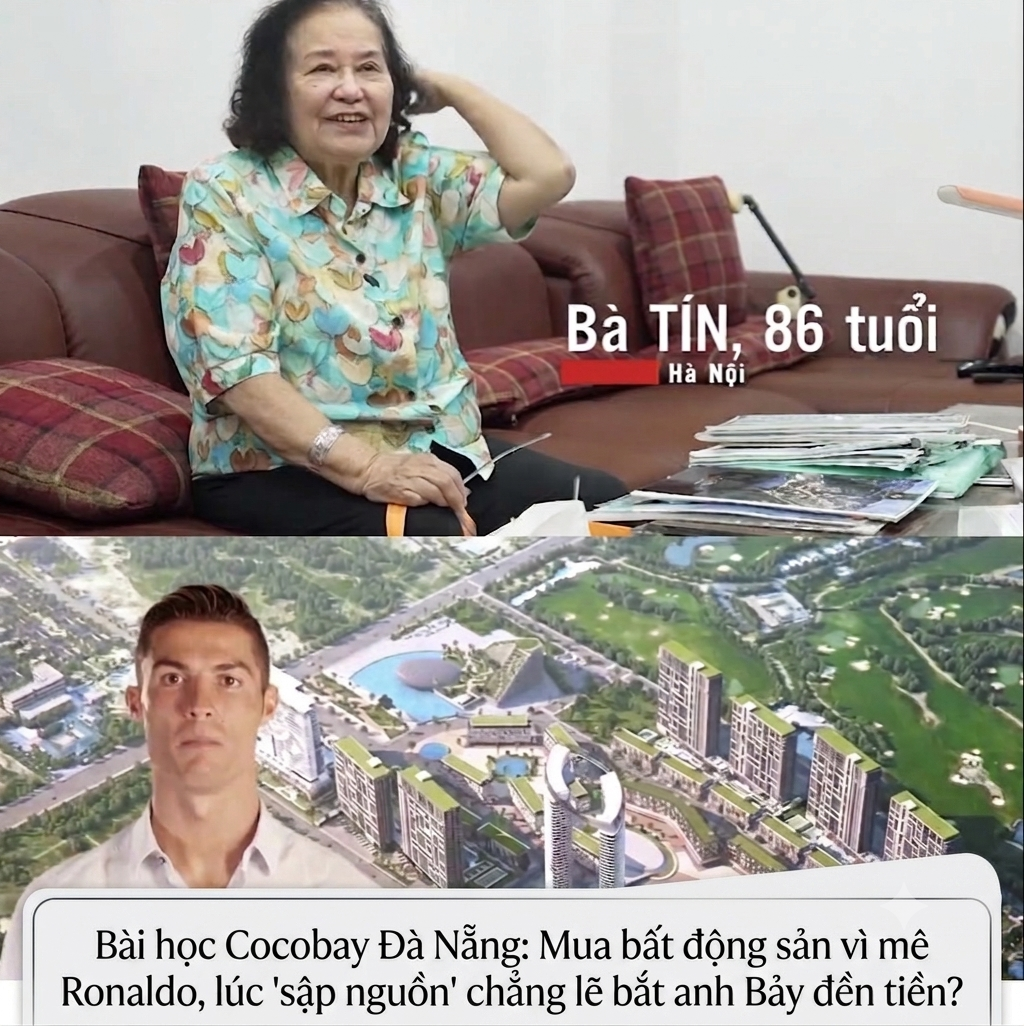 Bài học Cocobay Đà Nẵng: Mua bất động sản vì mê Ronaldo, lúc "sập nguồn" chẳng lẽ bắt anh Bảy đền tiền? - 1