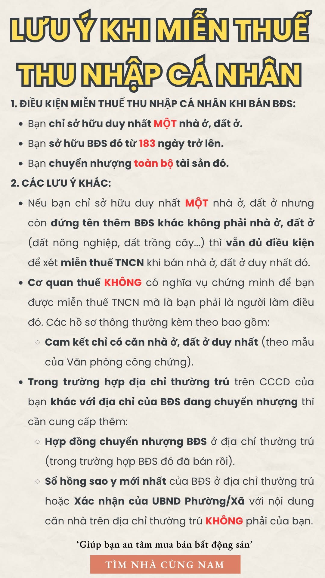 Miễn thuế TNCN khi chuyển nhượng bất động sản và câu chuyện hy hữu - 1