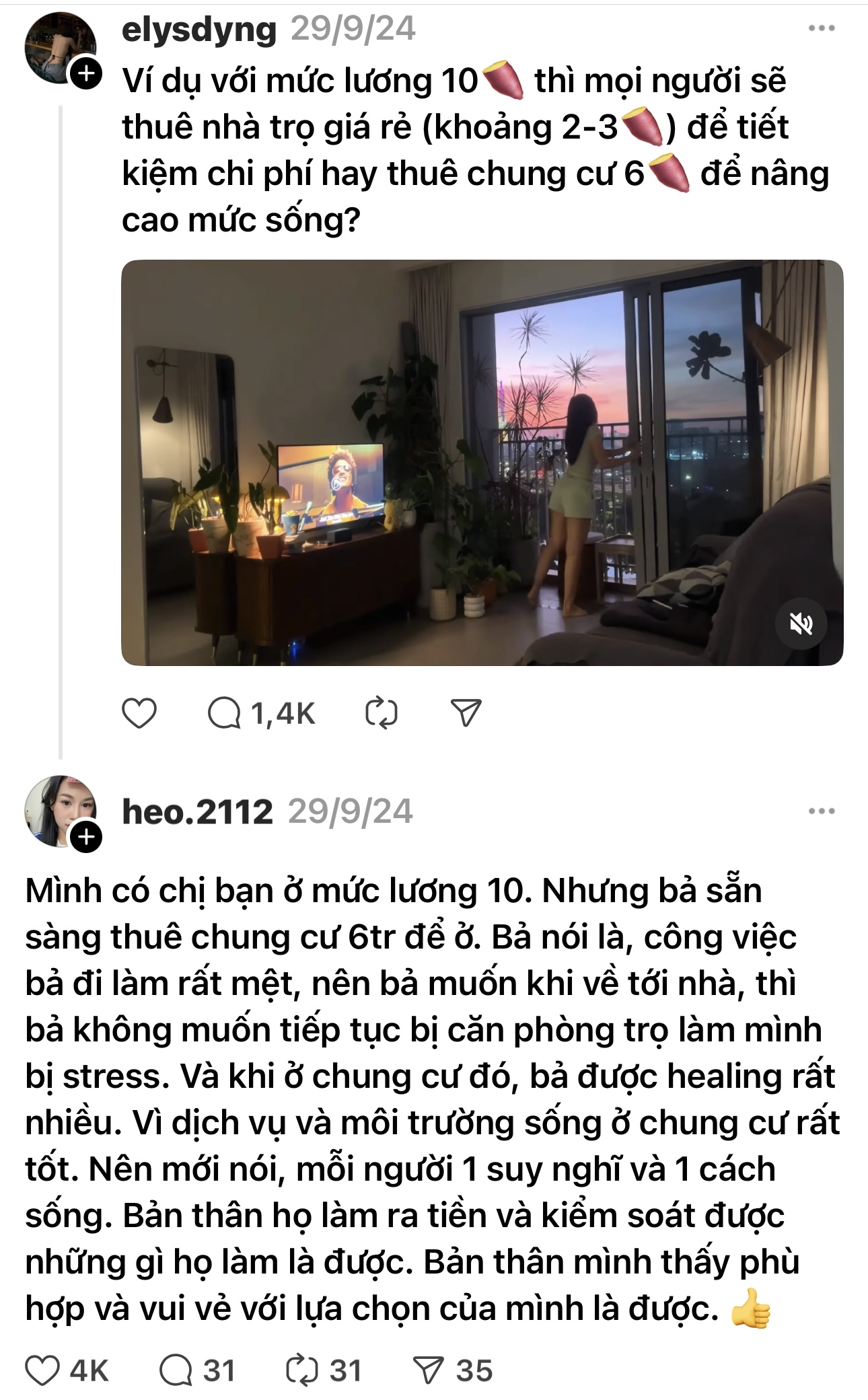 Lương 10 triệu, thuê trọ 5-6 triệu: Xa hoa hay hợp lý? - 1