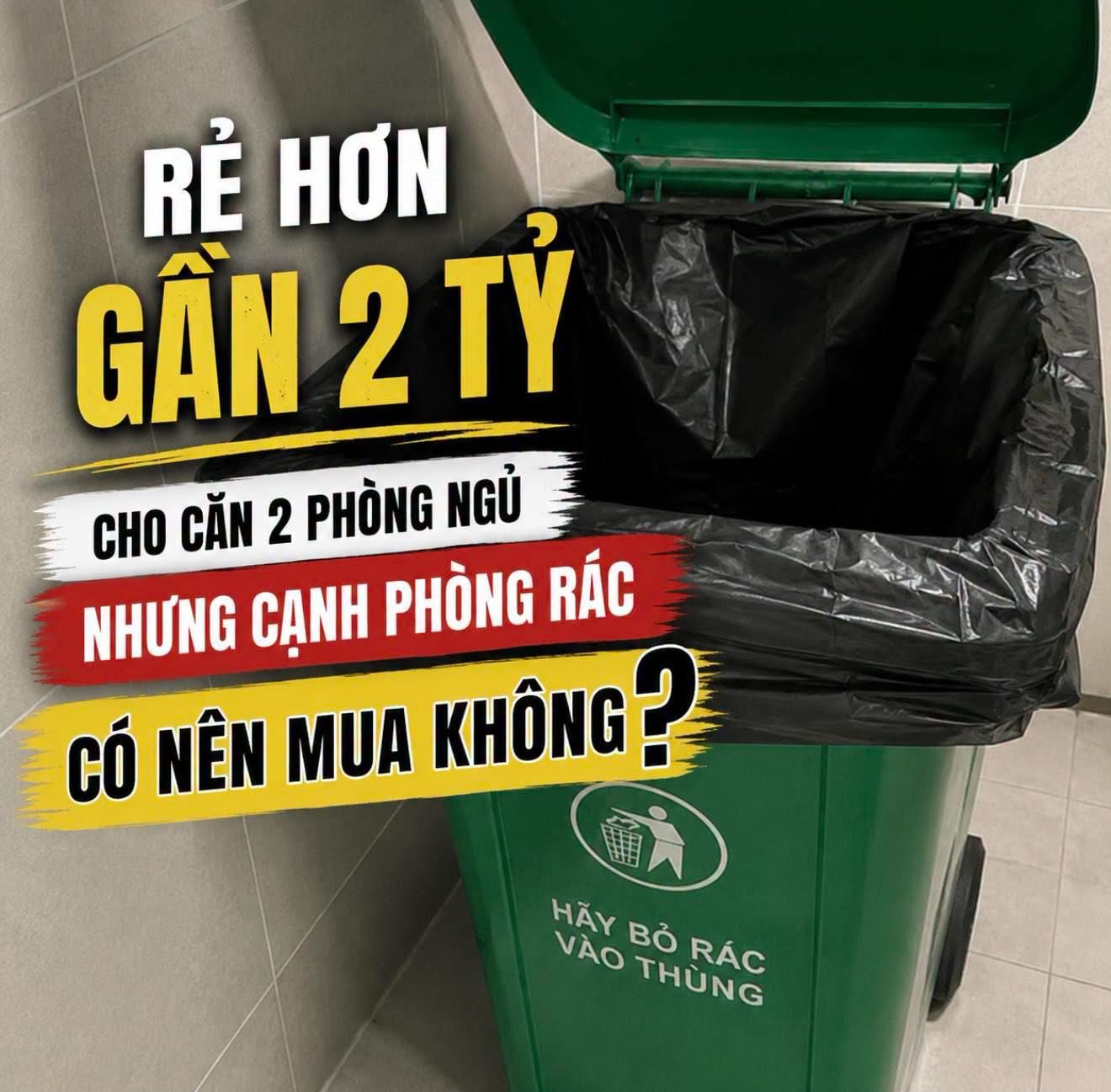 Có nên mua nhà gần phòng rác nếu giá rẻ hơn gần 20%? - 1