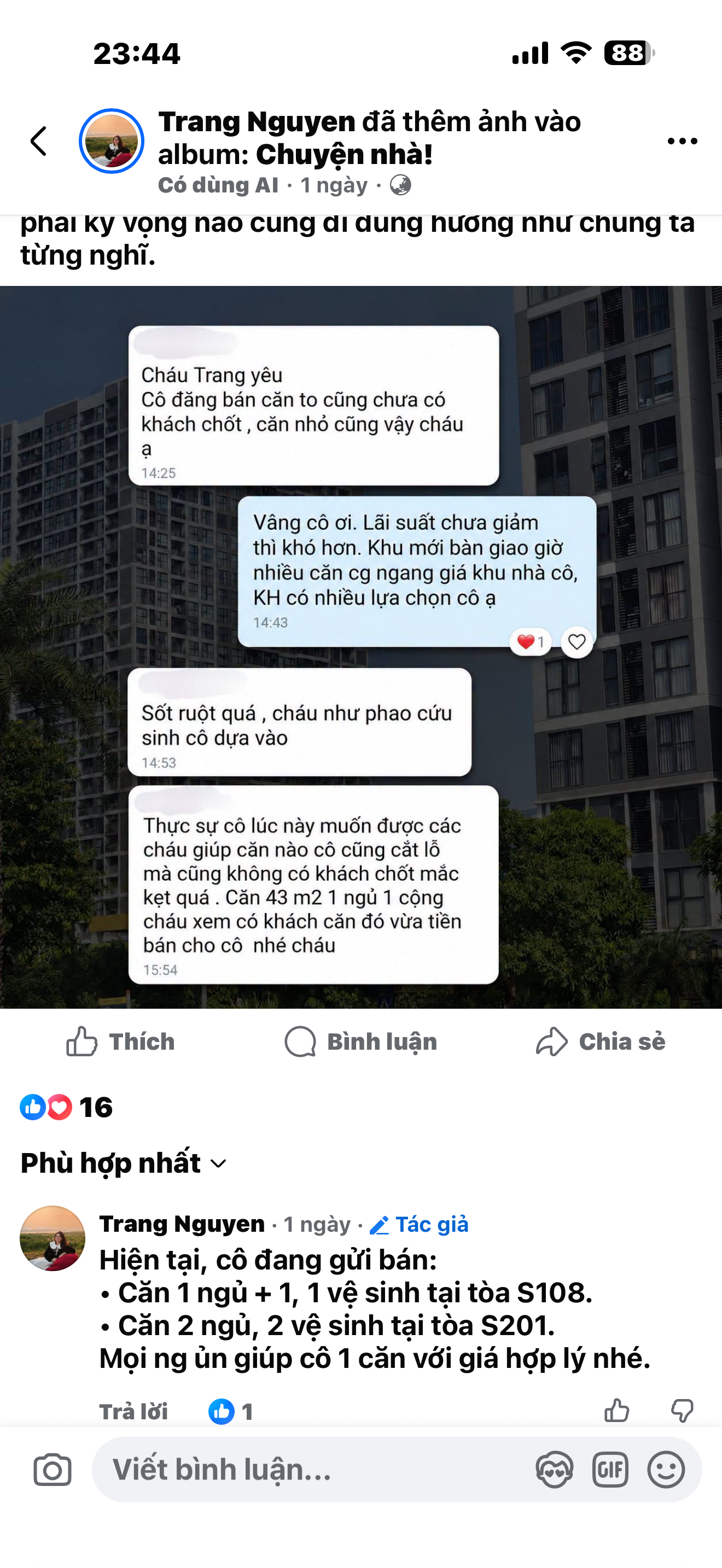 Chung cư hiện nay: Dường như ai bán thấp hơn giá mua, người đó sẽ rất nhanh trở thành một bài học cho người khác - 1