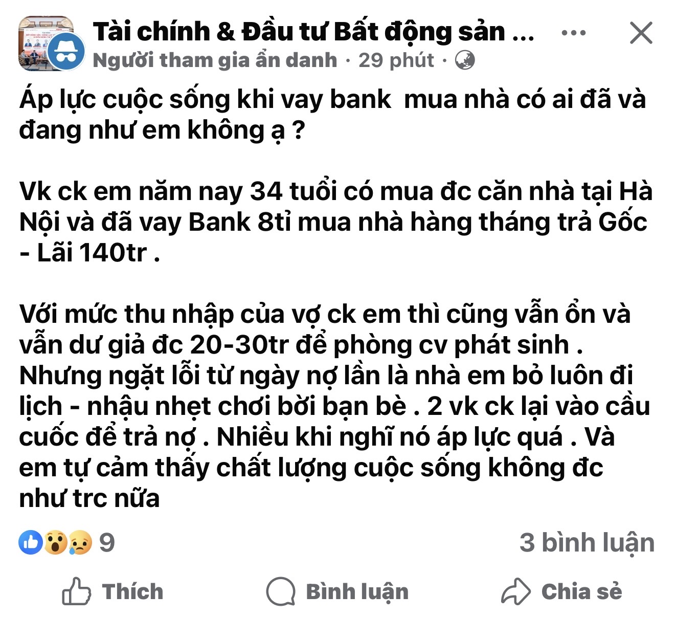 Khi "An Cư" Biến Thành "An Khổ": Trầm Cảm Vì Mỗi Tháng Cúng Cho Ngân Hàng Một Chiếc SH - 1