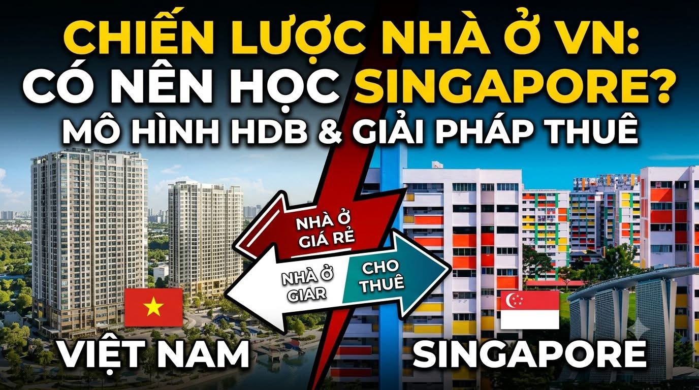 Chiến lược "an cư lạc nghiệp": Có nên bê nguyên mô hình HDB của Singapore về Việt Nam? - 1