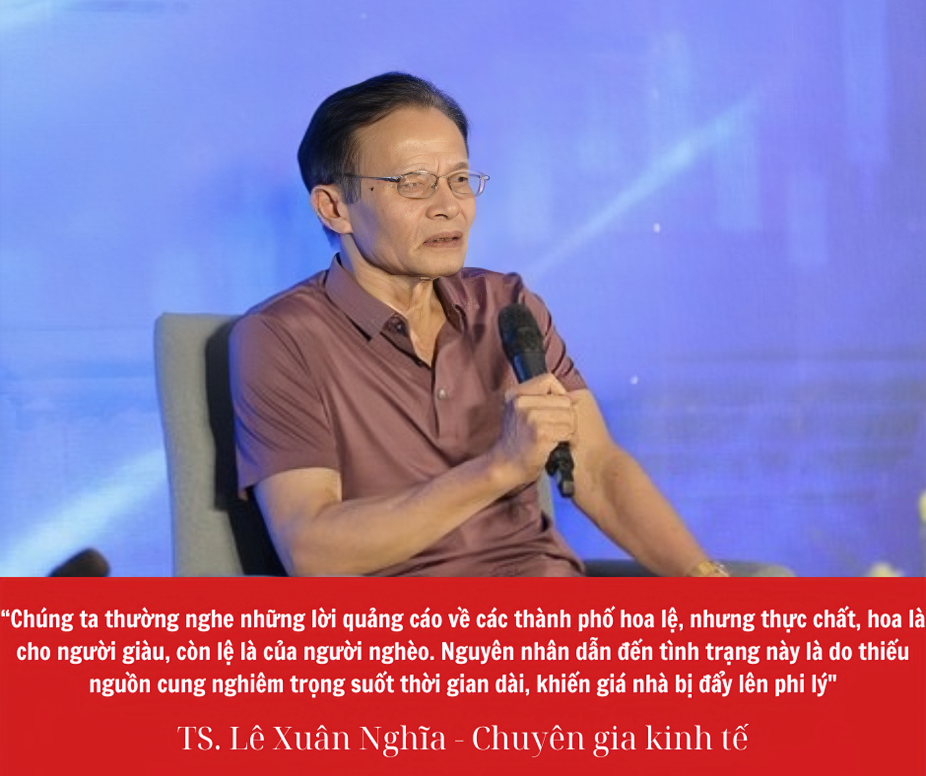 TS. Lê Xuân Nghĩa: Có những khu đô thị người nghèo nhìn vào chỉ biết chảy nước mắt! - 1