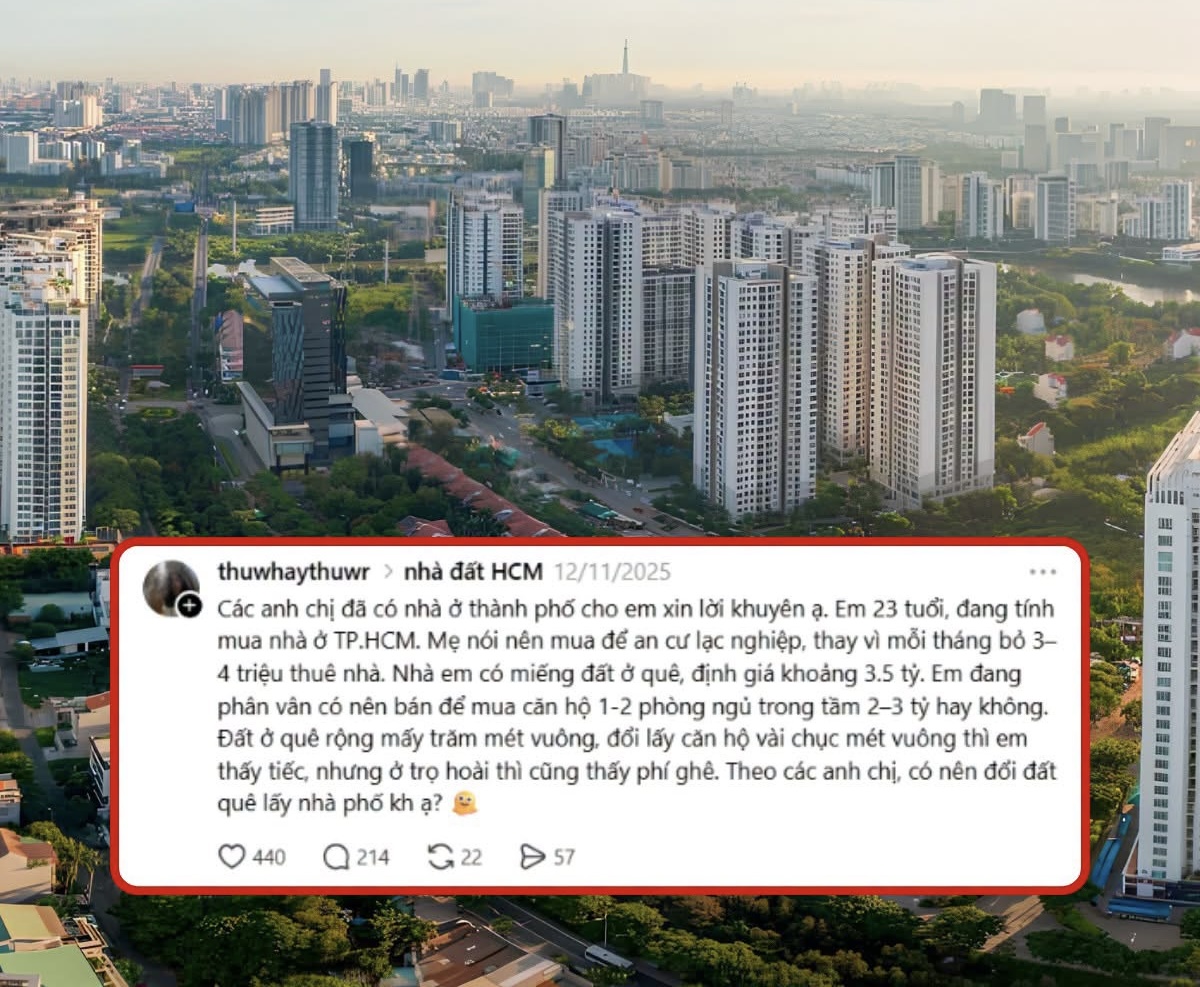 Đổi mấy trăm mét vuông đất quê lấy vài chục mét vuông chung cư: bài toán hoán đổi "đất tổ" lấy "hộp diêm" liệu có nên? - 1