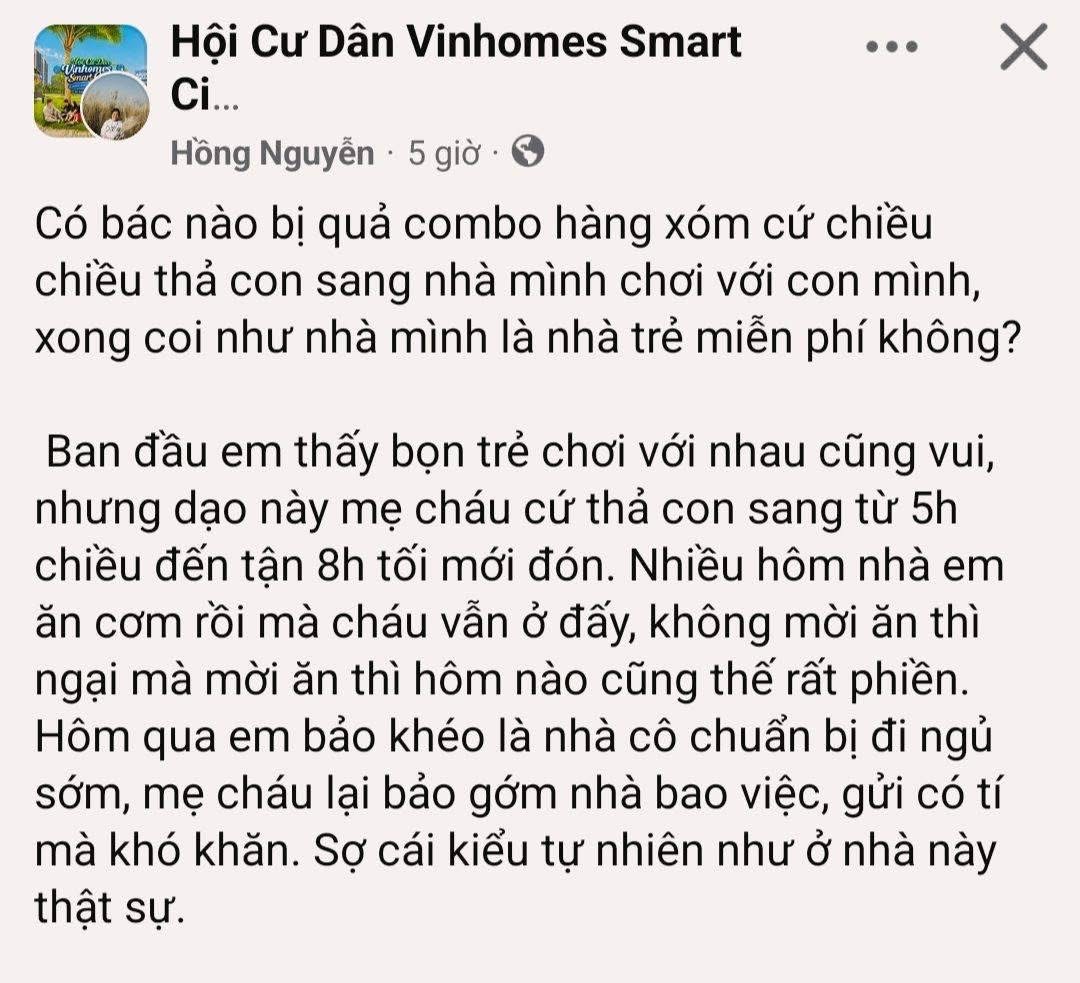 Sống ở chung cư: Khi nhà bất đắc dĩ thành "Nhà Trẻ 0 Đồng" và những drama cười ra nước mắt - 1