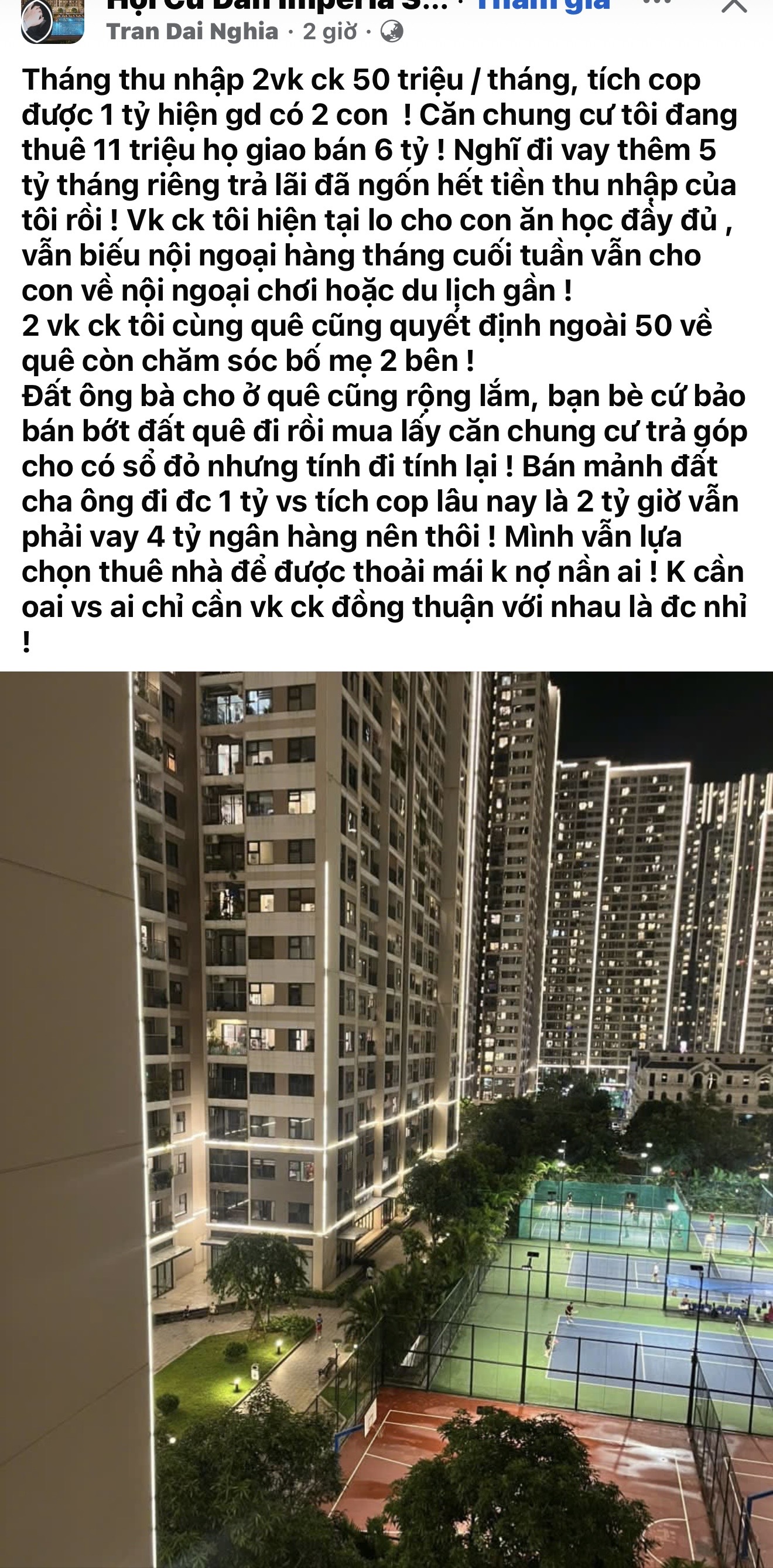 Mua nhà 6 tỷ hay tiếp tục thuê nhà: Bài toán tỉnh táo của gia đình thu nhập 50 triệu 🏢💸 - 1