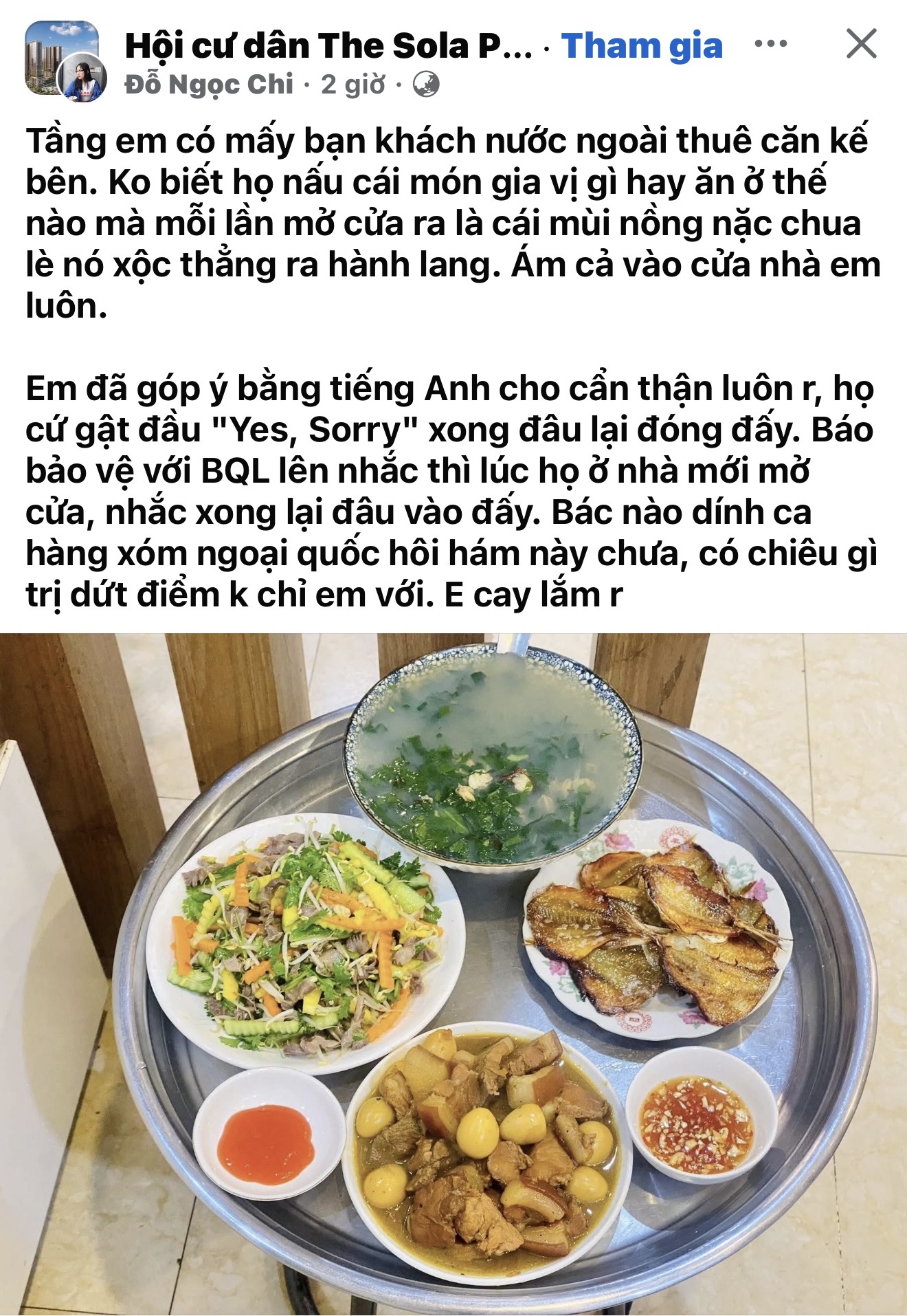 Muôn vàn chuyện khó nói khi ở chung cư: Gặp khách nước ngoài nấu ăn mùi bay nồng nặc 🥵 - 1