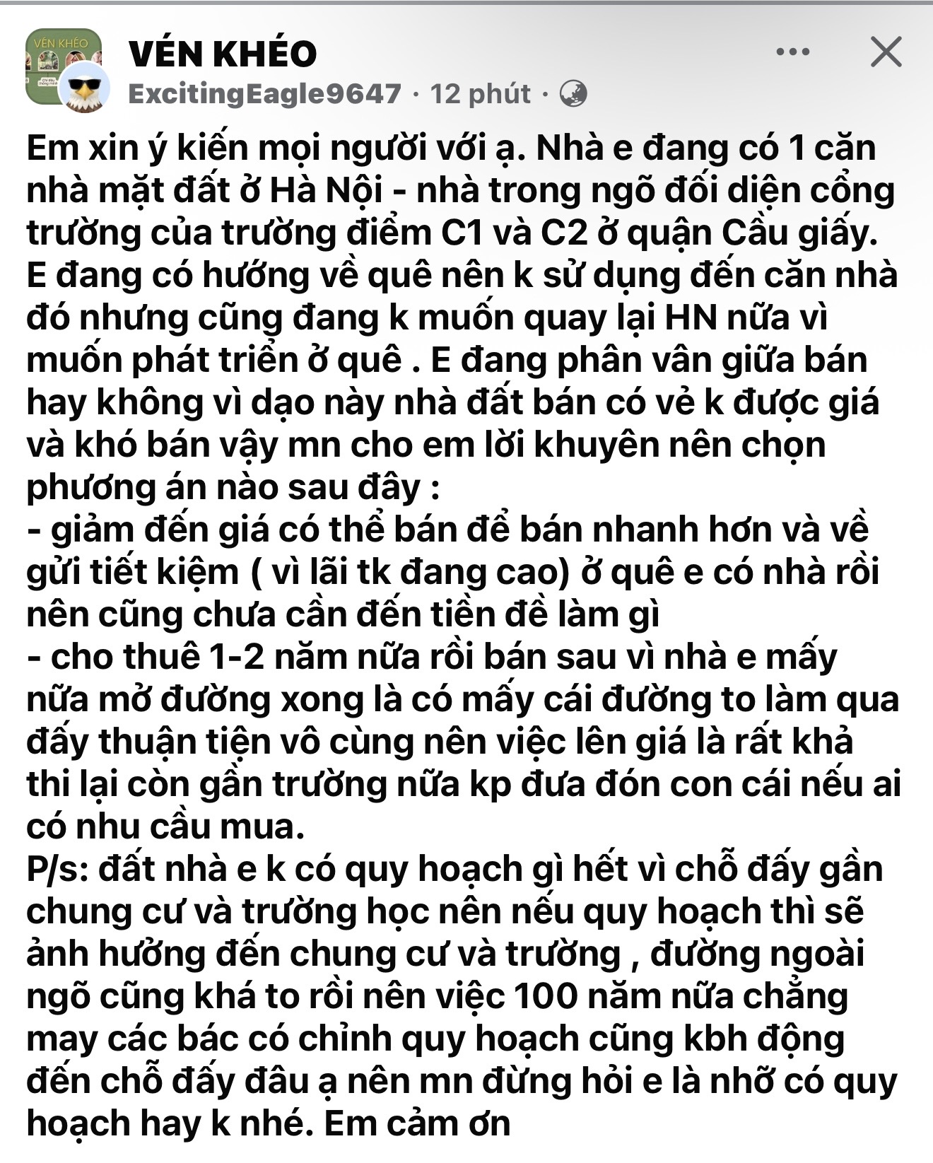 Bán hay giữ: Cú bấm tay "cân não" của chủ nhà đất Cầu Giấy và bài toán bất động sản thời đại - 1