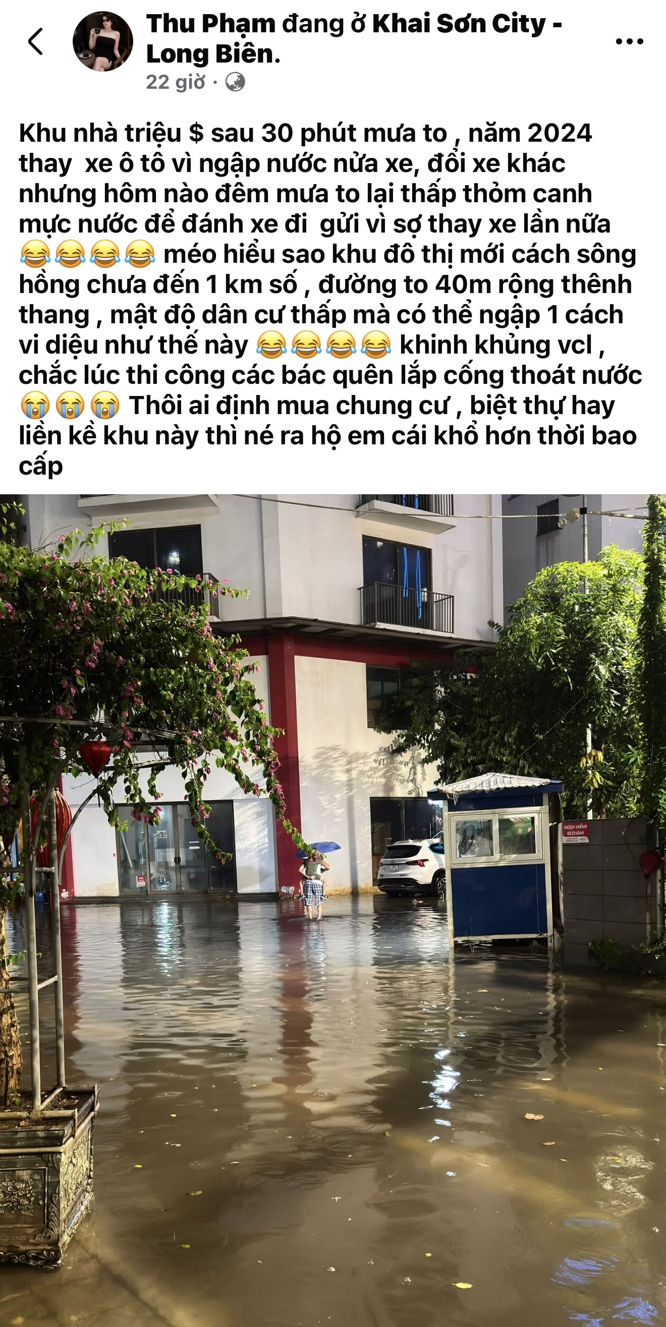 Sống Ở Khu Nhà Triệu Đô Khai Sơn City: Buổi Tối Nghe Mưa Rơi, Đêm Nằm Đo Mực Nước - 1