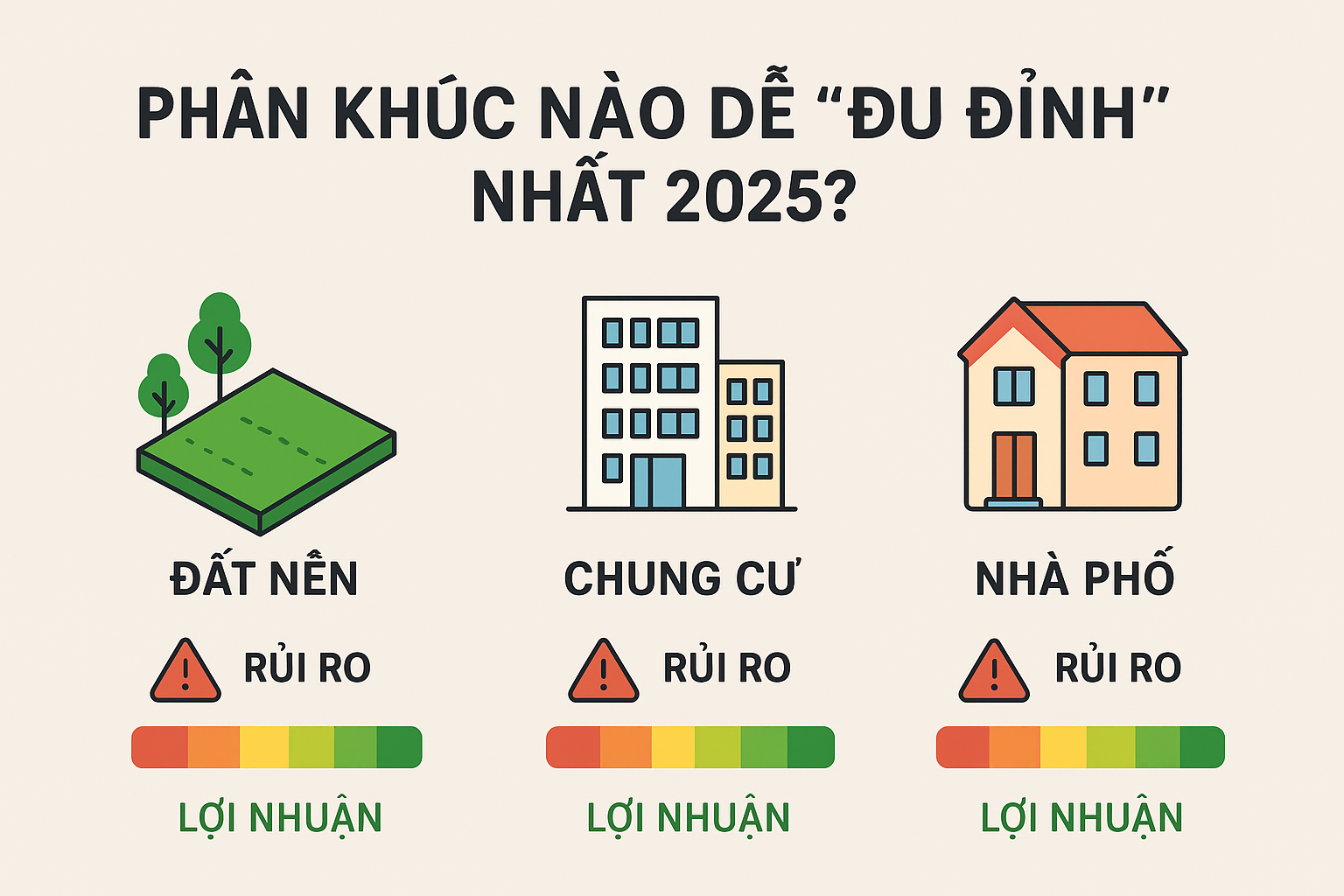 Đất nền - chung cư - nhà phố: Phân khúc nào dễ "đu đỉnh" nhất năm 2025? - 1