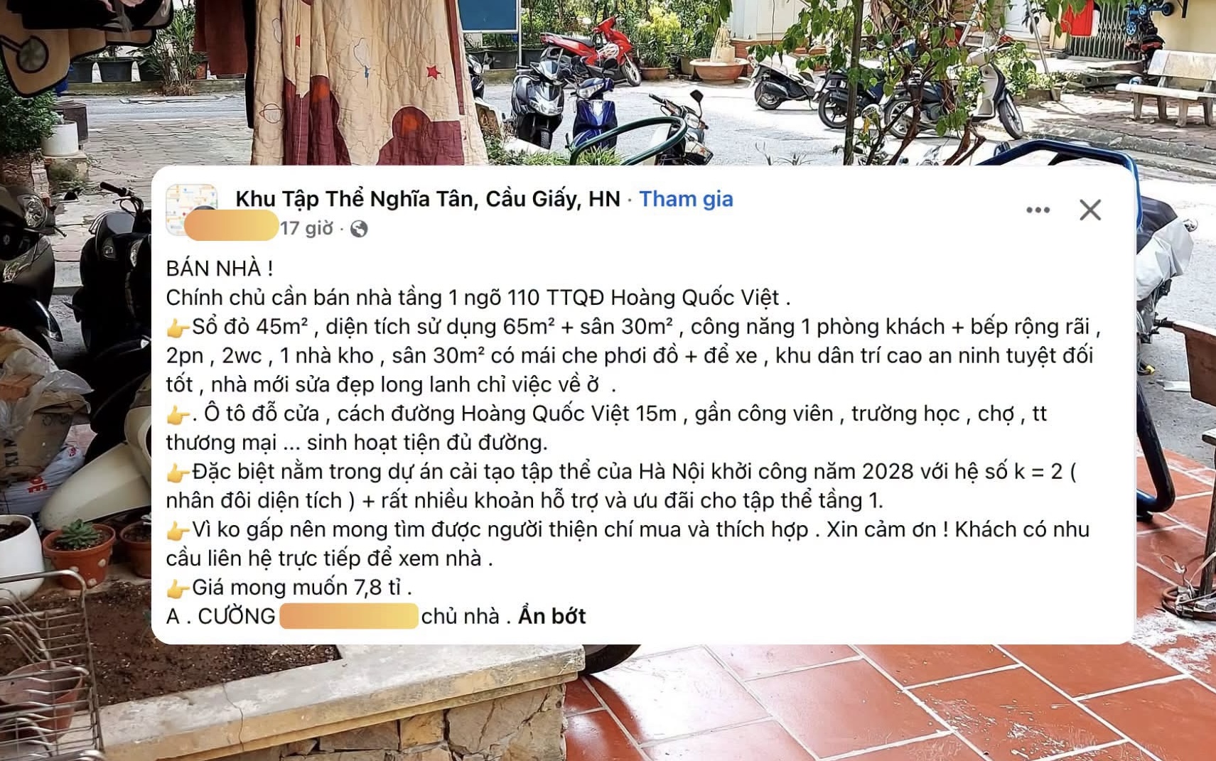 Chiêu "bán tương lai, gặt hiện tại" của các chủ nhà tập thể cũ bao giờ cũng mang lại cho người xem những phút giây giải trí đỉnh cao - 1