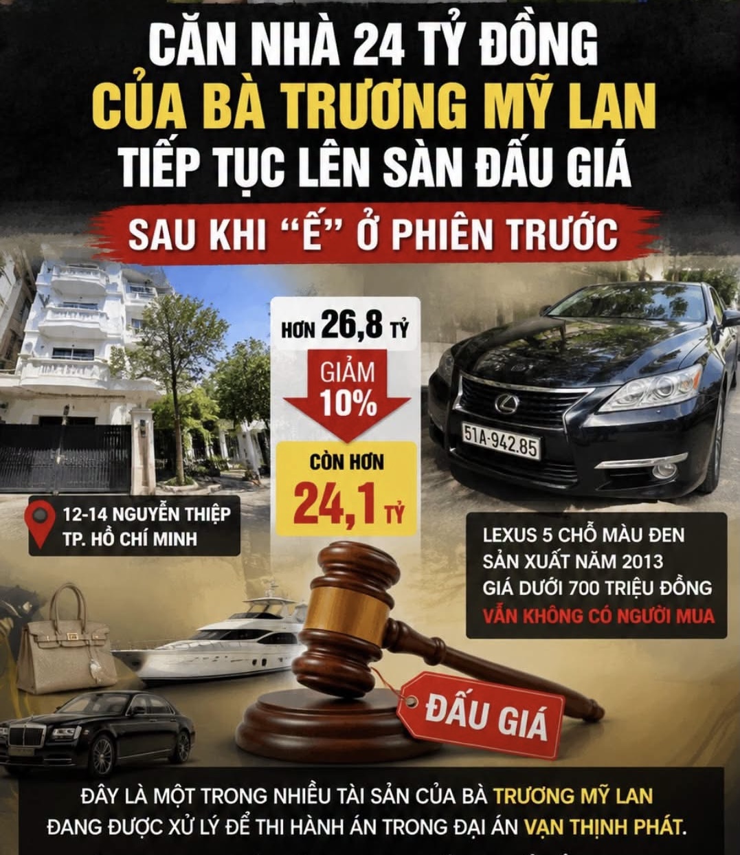 Câu chuyện căn nhà của bà Trương Mỹ Lan liên tục ế ẩm dù đã giảm giá hai lần là một gáo nước lạnh dội vào niềm tin rằng "cứ đất trung tâm là vô địch" - 1