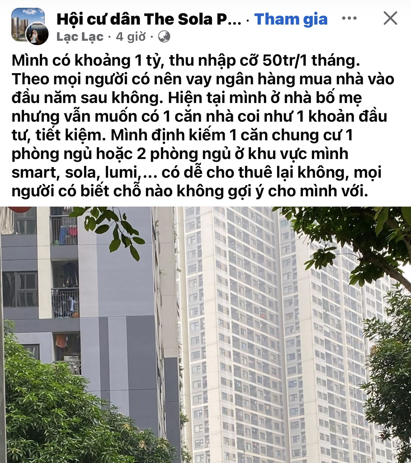 Có 1 tỷ, thu nhập 50 triệu vẫn đau đầu có nên mua nhà: "nỗi khổ" của con nhà người ta! - 1