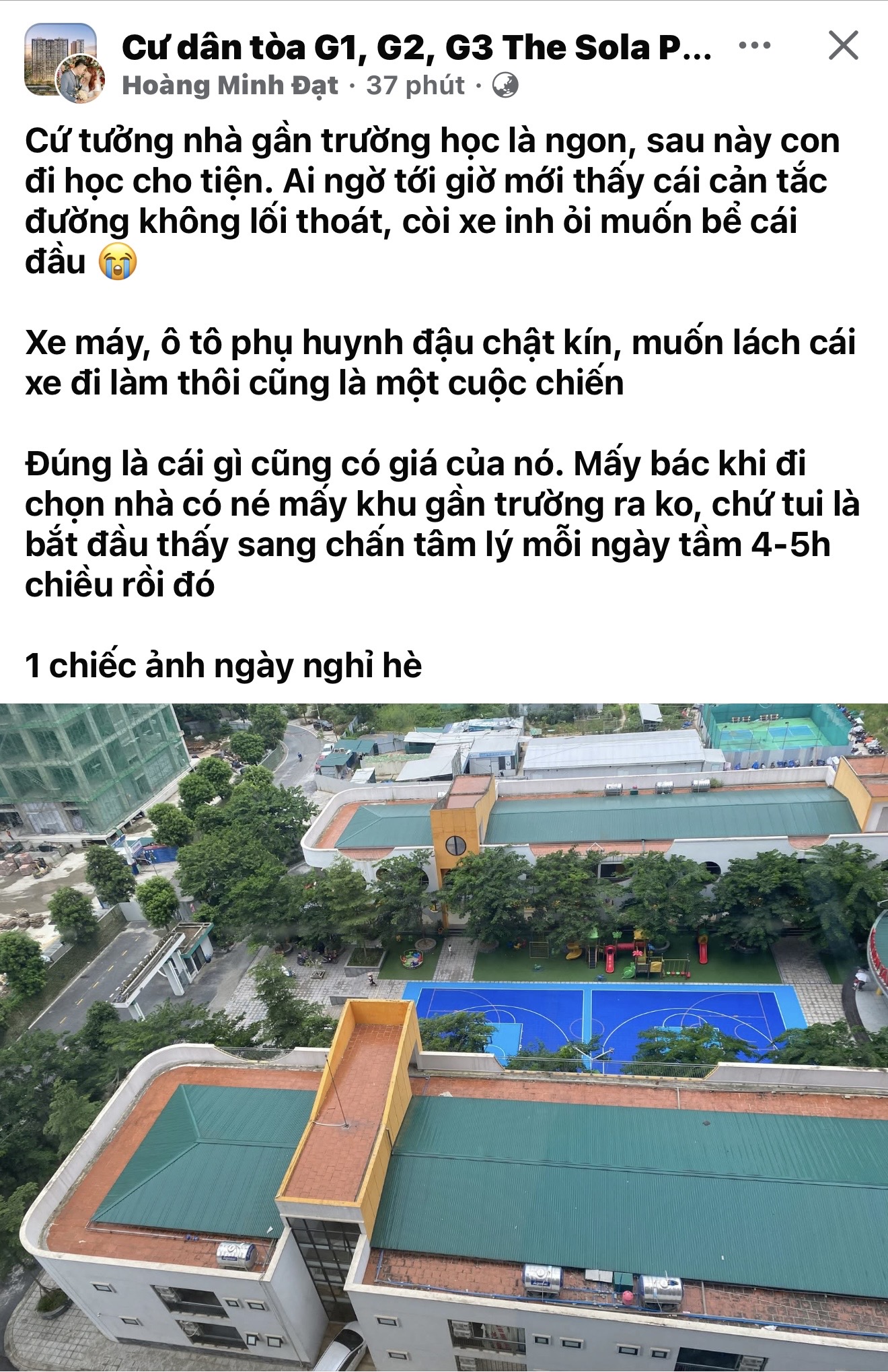 Đừng để quảng cáo "nhà gần trường" lừa: Ác mộng ngọt ngào của dân làm đêm! - 1