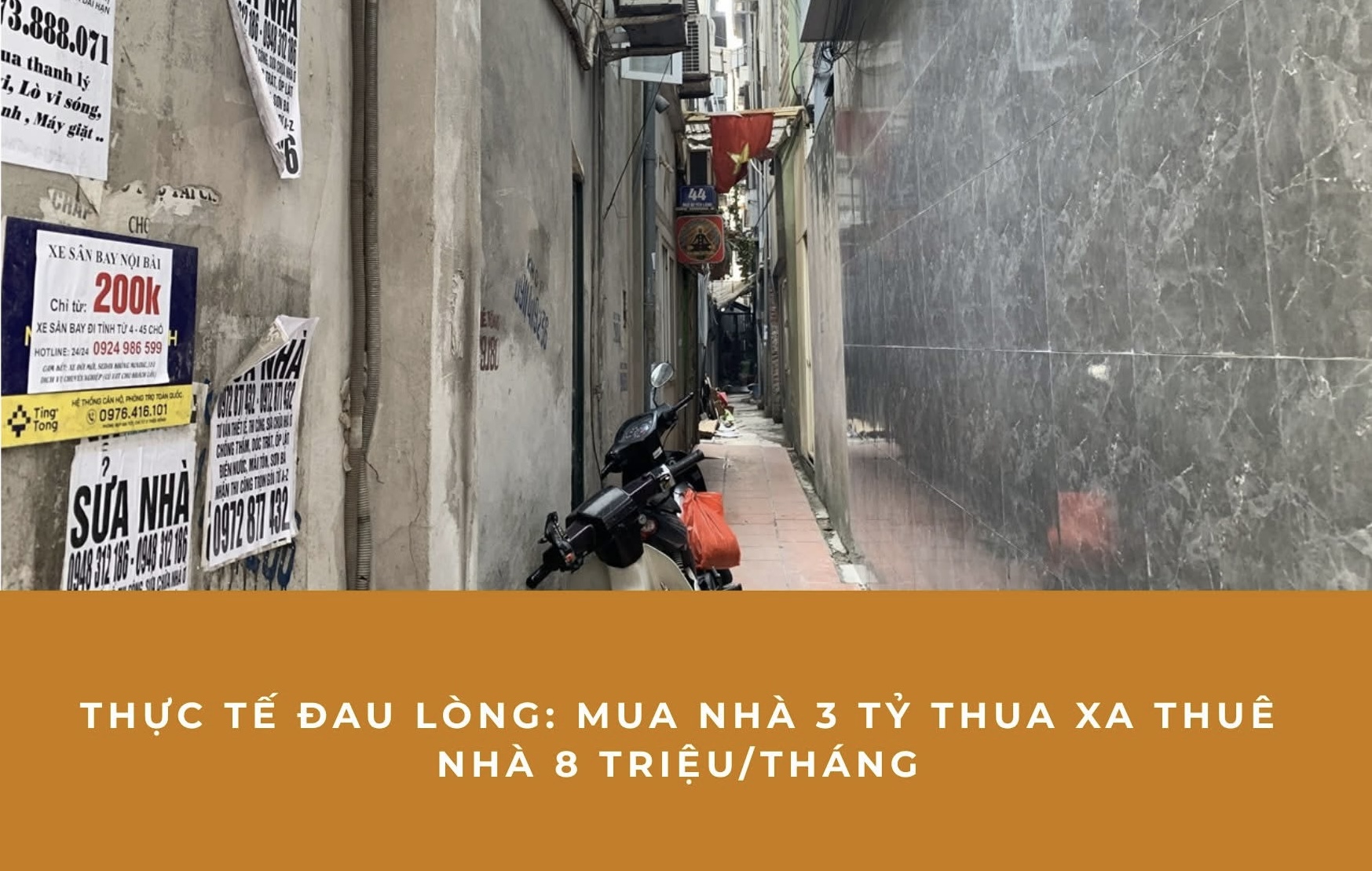 Thực Tế Đau Lòng: Mua Nhà 3 Tỷ Thua Xa Thuê Nhà 8 Triệu/Tháng - 1