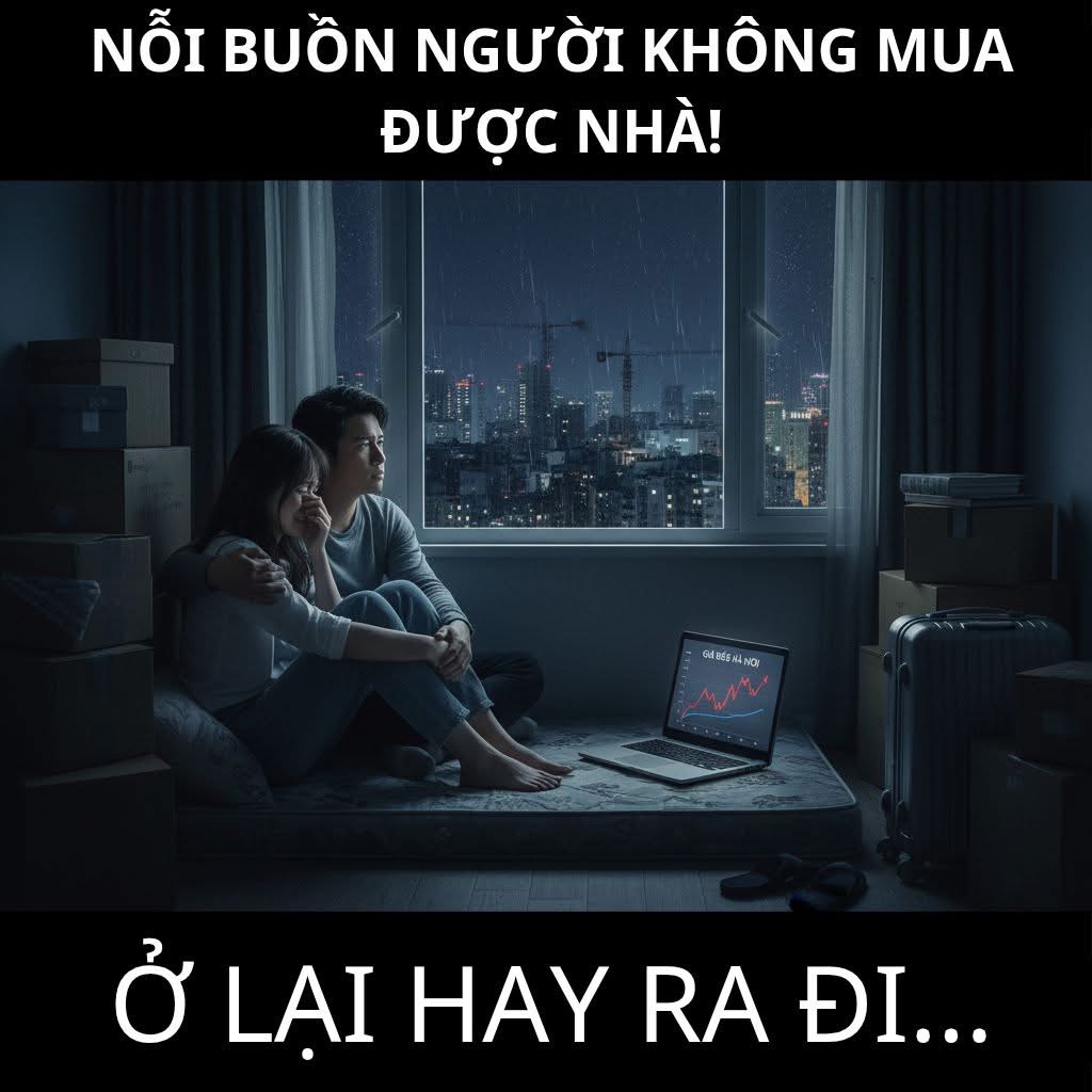 Nỗi buồn của người không mua được nhà - 1