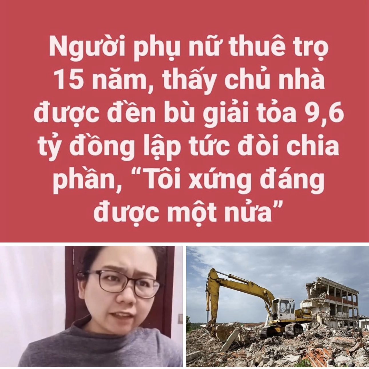 😱 15 năm thuê trọ, Chủ nhà được đền bù 9,6 tỷ, người thuê đòi chia một nửa🏠: Câu chuyện khiến ai làm BĐS cũng phải suy ngẫm! - 1
