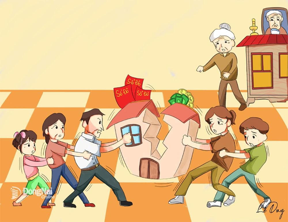 Chồng mất để lại tài sản thừa kế là căn nhà 7 tỷ - 1