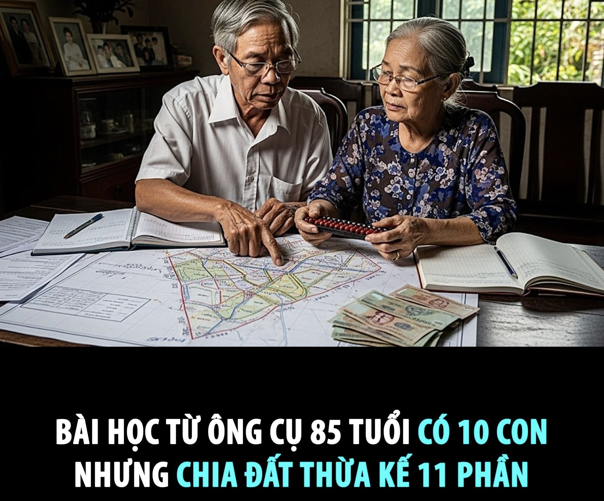 Đừng chia hết tài sản cho con khi mình còn sống - 1