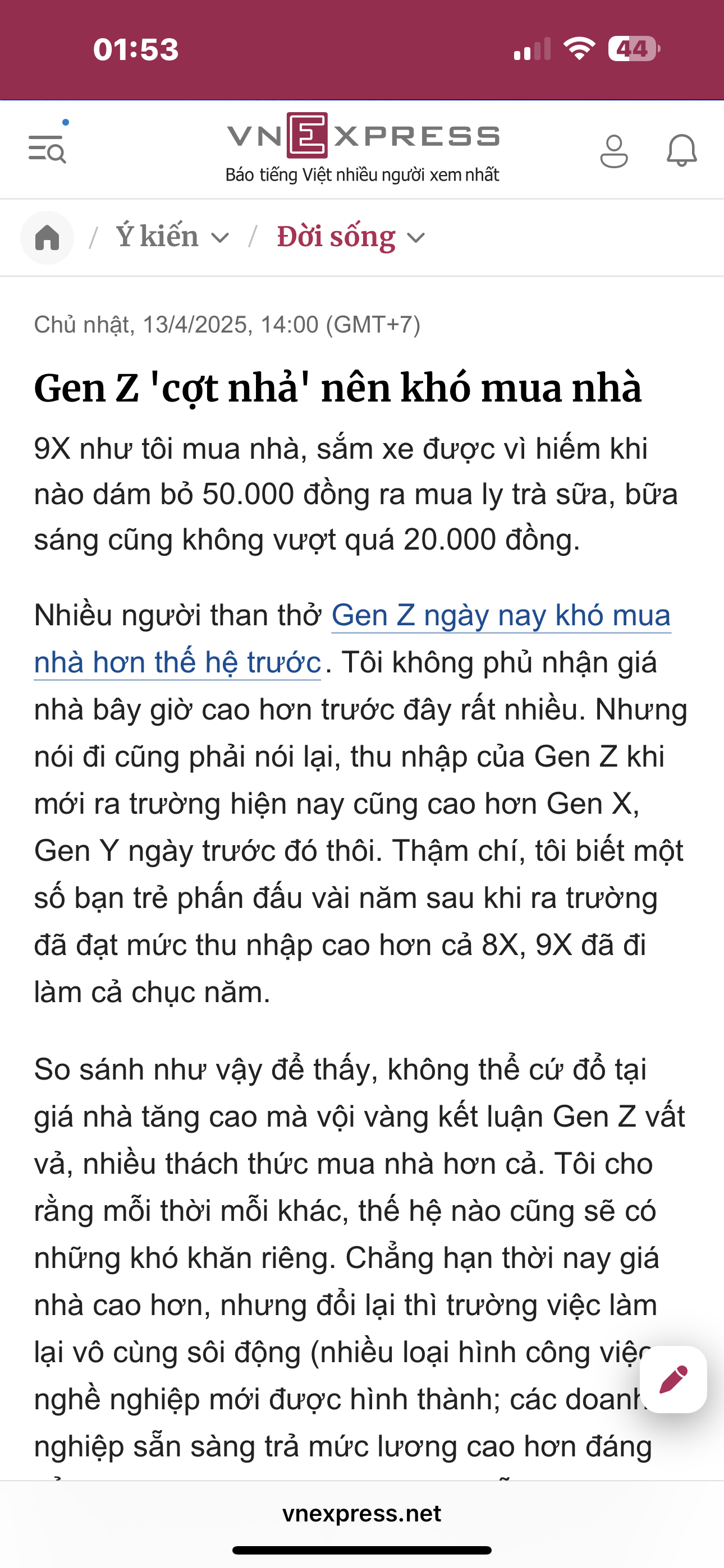 Liệu có phải Gen Z không mua được nhà vì... mê trà sữa? - 1