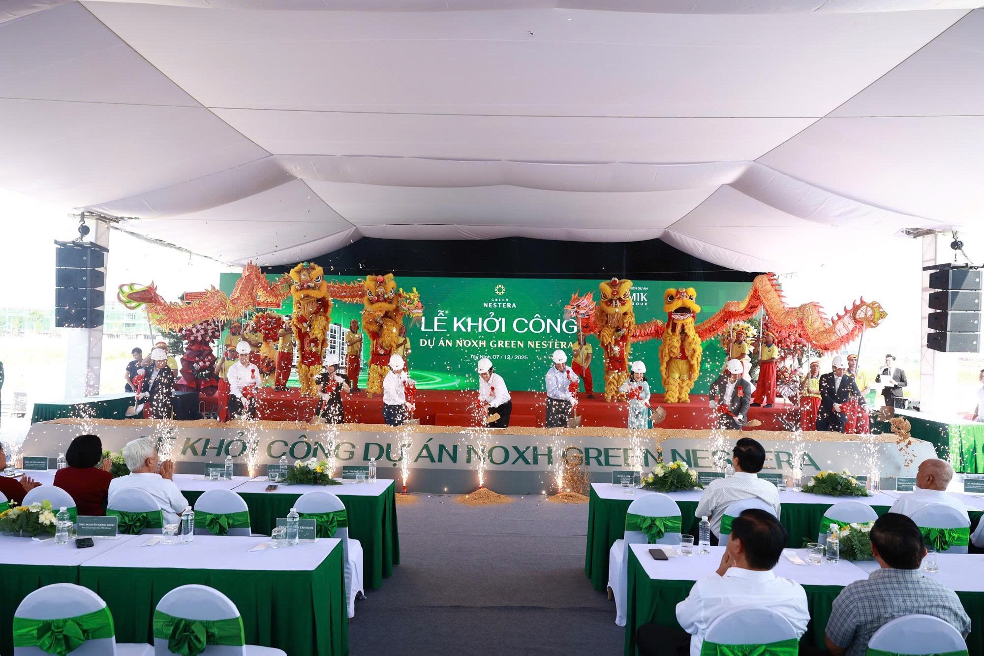 ✨ MIK GROUP CHÍNH THỨC KHỞI CÔNG GREEN NESTERA – DỰ ÁN NOXH TẠI HẬU NGHĨA - 1