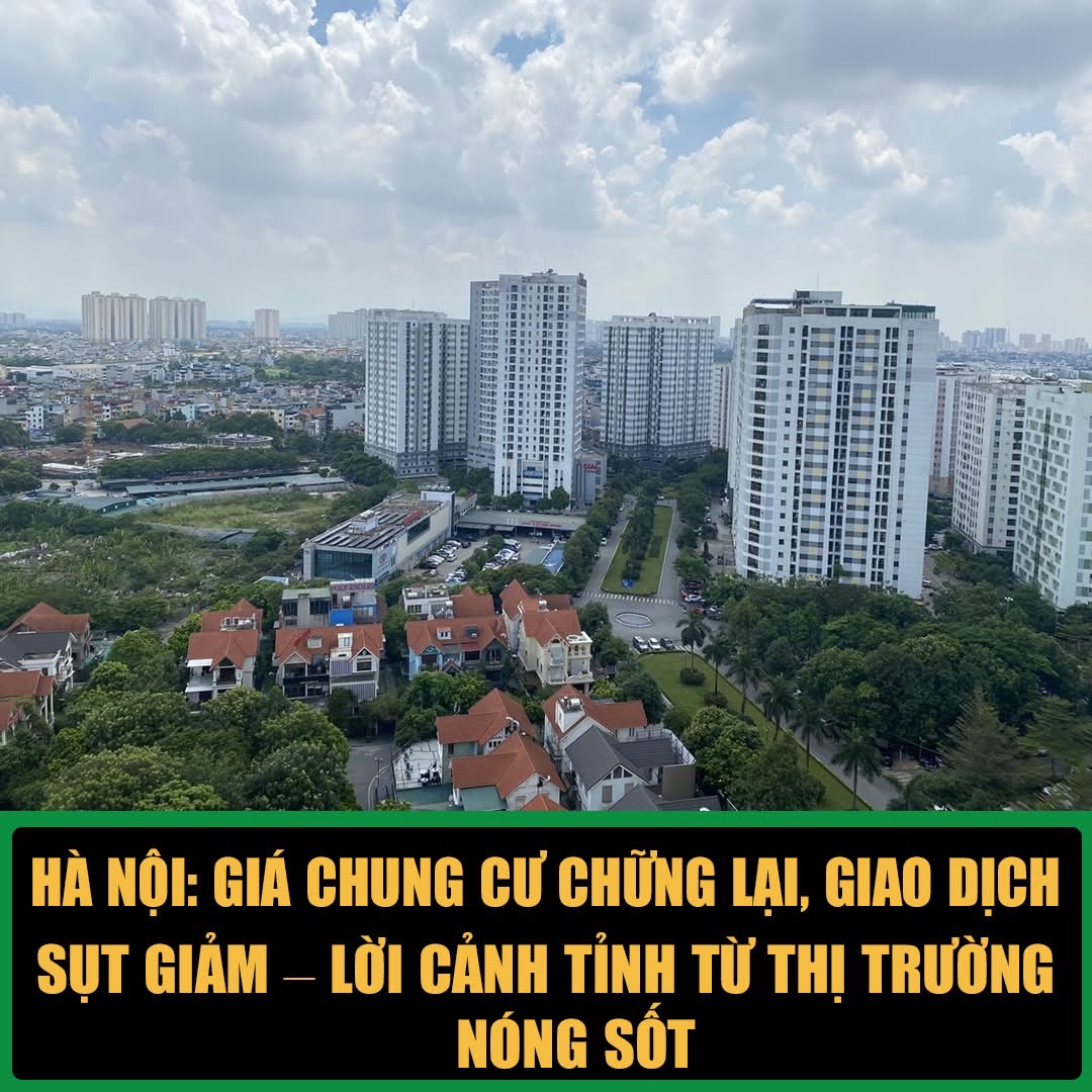 Hà Nội: Giá chung cư chững lại, giao dịch sụt giảm - lời cảnh tỉnh từ thị trường nóng sốt - 1