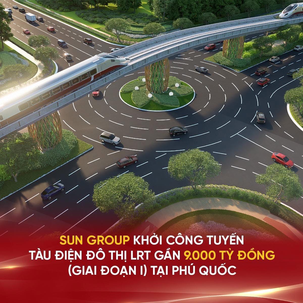 🚆 SUN GROUP KHỞI CÔNG TUYẾN TÀU ĐIỆN ĐÔ THỊ LRT GẦN 9.000 TỶ ĐỒNG TẠI PHÚ QUỐC 💥 - 1