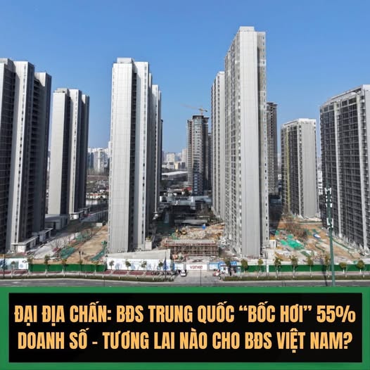 "BÓNG MA" BẤT ĐỘNG SẢN TRUNG QUỐC: KHI CÁC ĐẾ CHẾ TỶ ĐÔ SỤP ĐỔ VÀ DOANH SỐ "BỐC HƠI" 55%  - 1