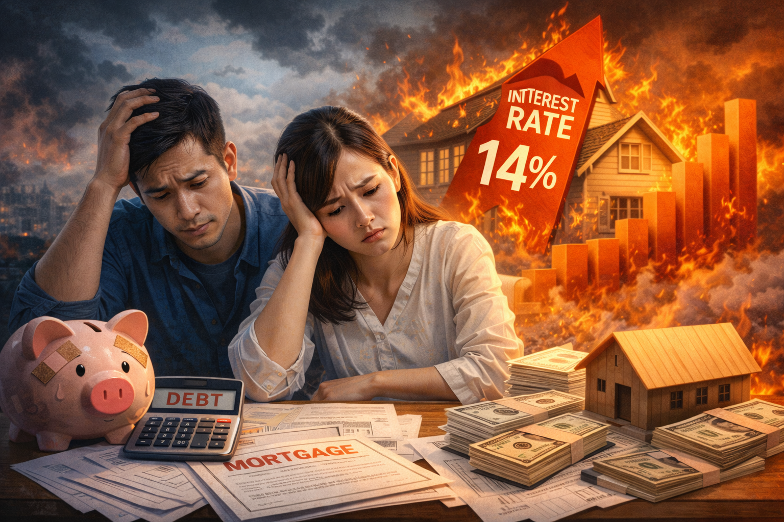 Người vay mua nhà trở tay không kịp: Lãi suất tăng nhanh như kéo ga, ai dùng đòn bẩy phải thật tỉnh  - 1