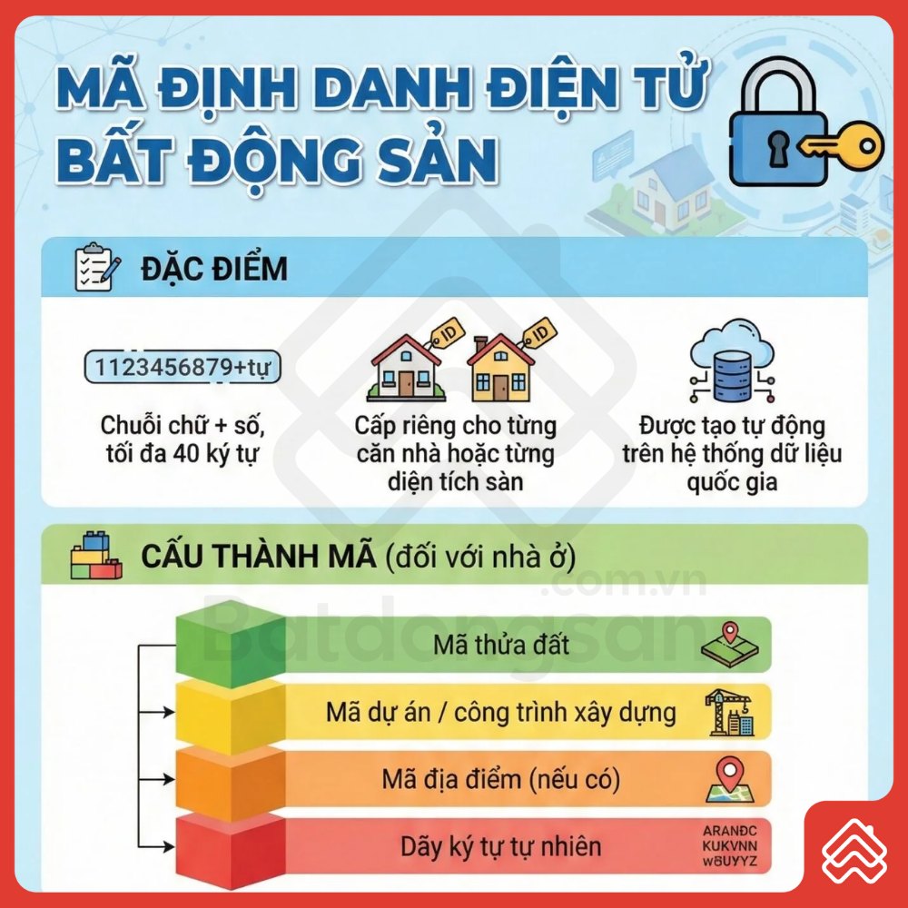 Mã định danh điện tử bất động sản từ 1.3: Những điều cần biết ✏️  - 1