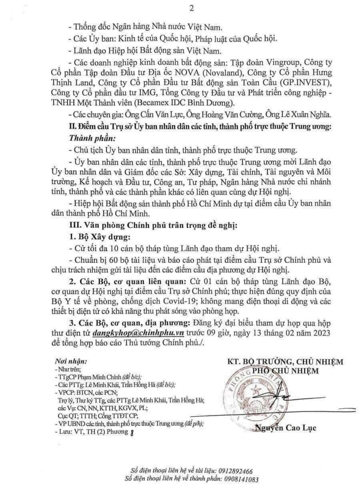 Góc nhìn về Câu chuyện “giải cứu bất động sản” : Liên tiếp và cấp tập chỉ đạo và họp hành (kỳ 1) - 1