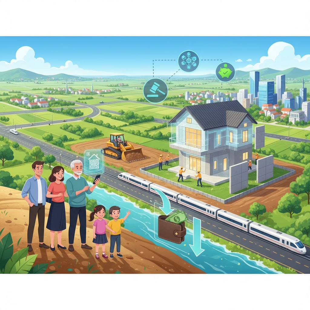 Từ 2026, loạt chính sách mới về đất đai và xây dựng sẽ thay đổi, người mua nhà nên nắm rõ  - 1