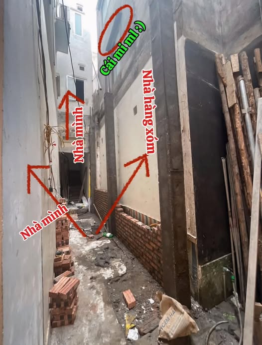 "Trưởng thành" là khi nhìn cái mi cửa sổ nhà hàng xóm lù lù trên đất mình mà vẫn thấy... buồn cười  - 1